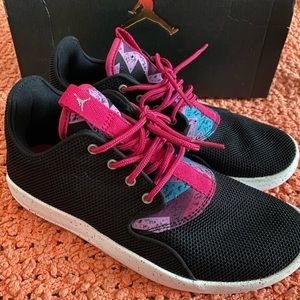 Jordan Eclipse GC Girls Size 5Y Black